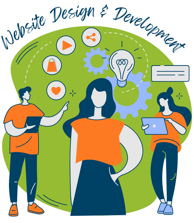 website design and development banner